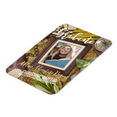 Personalisieren Sie die Ankündigung Vintager Abent Magnet (Linke Seite)