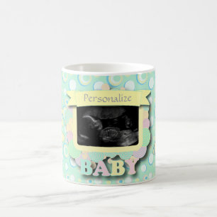 Personalisieren Sie die Baby-Keepake von Sonogram Kaffeetasse