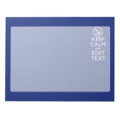 Personalisieren Sie die Behielt und bearbeiten Sie Notizblock (Vorderseite)