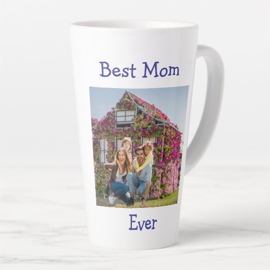 Personalisieren Sie die beste Mama je Milchtasse (Rechte Ecke)