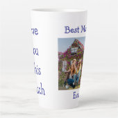 Personalisieren Sie die beste Mama je Milchtasse (Vorderseite)
