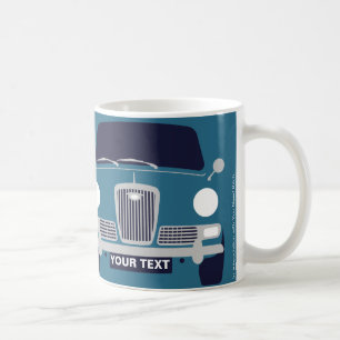 Personalisieren Sie die Classic Mini Wolseley Horn Kaffeetasse