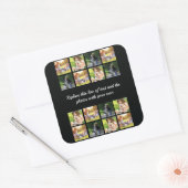 Personalisieren Sie die Collage und den Aufkleber  (Umschlag)