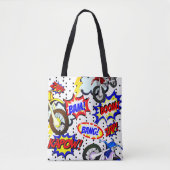 Personalisieren Sie die Comic-Buchmotozyklen, Dopp Tasche (Vorderseite)