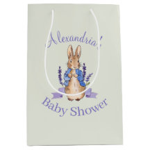 Personalisieren Sie die Dusche Peter der Rabbit Ba