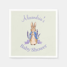 Personalisieren Sie die Dusche Peter der Rabbit Ba