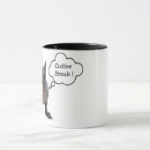 Personalisieren Sie die Eichhörnchen Kaffeepause T Tasse (Zentrum)