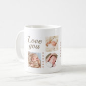 Personalisieren Sie die Erinnerungen Ihres Kleinen Kaffeetasse (Vorderseite Links)