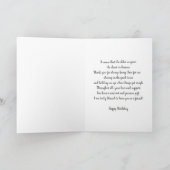 Personalisieren Sie die Freundschaft, glücklich zu Karte (Innenseite)