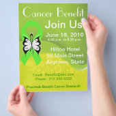 Personalisieren Sie die Fundraising-Vorteile für L Flyer (Hand)