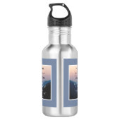 Personalisieren Sie die Glückwunsch der Ordination Edelstahlflasche (Rückseite)