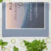 Personalisieren Sie die Glückwunsch der Ordination Geschirrtuch (Gefaltet)