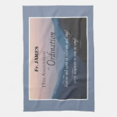 Personalisieren Sie die Glückwunsch der Ordination Geschirrtuch (Vertikal)