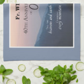 Personalisieren Sie die Glückwunsch der Ordination Geschirrtuch (Gefaltet)