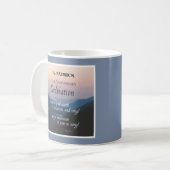 Personalisieren Sie die Glückwunsch der Ordination Kaffeetasse (Vorderseite Links)