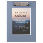 Personalisieren Sie die Glückwunsch der Ordination Klemmbrett (Vorderseite)