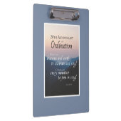 Personalisieren Sie die Glückwunsch der Ordination Klemmbrett (Rechts)