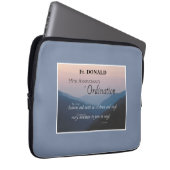 Personalisieren Sie die Glückwunsch der Ordination Laptopschutzhülle (Vorne Rechts)