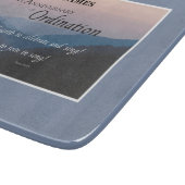 Personalisieren Sie die Glückwunsch der Ordination Schneidebrett (Ecke)