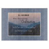 Personalisieren Sie die Glückwunsch der Ordination Schneidebrett (Vorderseite)