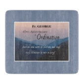 Personalisieren Sie die Glückwunsch der Ordination Schneidebrett (Vorderseite)