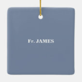 Personalisieren Sie die Glückwunsch für die Ordina Keramikornament (Rückseite)