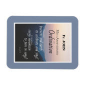 Personalisieren Sie die Glückwunsch für die Ordina Magnet (Horizontal)