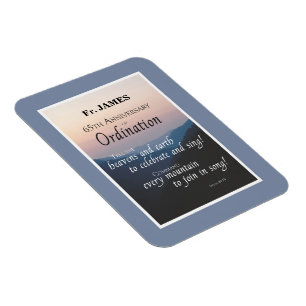 Personalisieren Sie die Glückwunsch für die Ordina Magnet