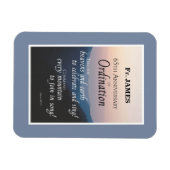 Personalisieren Sie die Glückwunsch für die Ordina Magnet (Horizontal)