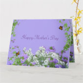 Personalisieren Sie die große "Happy Mother Day 3" Karte (Gelbe Blume)