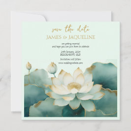 Personalisieren Sie die Hochzeit speichern Sie das Save The Date