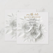 Personalisieren Sie die Hochzeit speichern Sie das Save The Date (Vorne/Hinten)