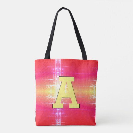 Personalisieren Sie die Initial On Front and Back Tasche (Rückseite)