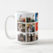 Personalisieren Sie die Instagram-FotoCollage für Kaffeetasse (Links)