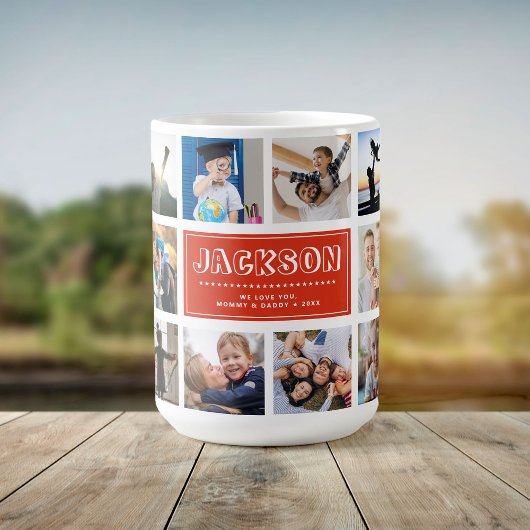 Personalisieren Sie die Instagram-FotoCollage für  Kaffeetasse