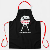 Personalisieren Sie die Koch mit dem Namen Grill B Schürze (Vorderseite)