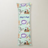 Personalisieren Sie die Liebe des Kinderkissens be Seitenschläferkissen (Rückseite (Vertikal))