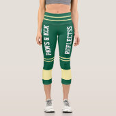 Personalisieren Sie die Mama der Katze Weißcreme A Capri Leggings (Vorderseite)