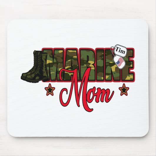 Personalisieren Sie die Mama der Schifffahrt mit d Mousepad (Vorne)