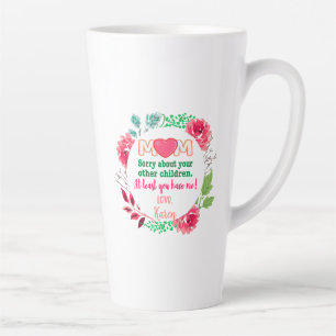 Personalisieren Sie die Mama mit den anderen Kinde Milchtasse