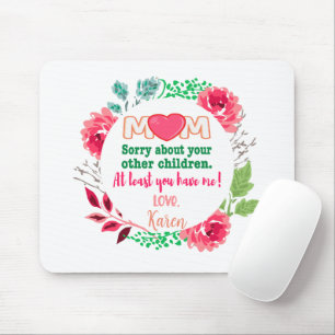 Personalisieren Sie die Mama mit den anderen Kinde Mousepad
