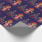 Personalisieren Sie die Multikulturmäuse Elf Geschenkpapier (Ecke)