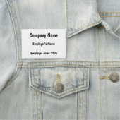 Personalisieren Sie die Namen von Mitarbeitern Namensschild (Beispiel)