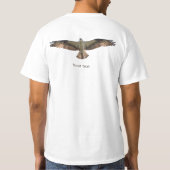 Personalisieren Sie die Osprey-Parade am Himmel T-Shirt (Rückseite)