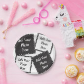 Personalisieren Sie die Papierplatte von 4 Fotos Pappteller (Party)