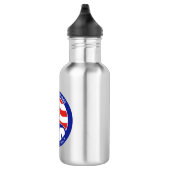 Personalisieren Sie die Patriotic USA Flag RN Regi Edelstahlflasche (Rechts)