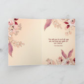 Personalisieren Sie die schönste Mama Karte (Innenseite)