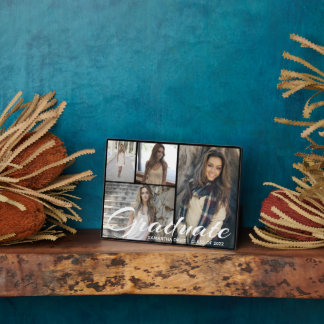 Personalisieren Sie die schwarze Bildkollektion. Fotoplatte