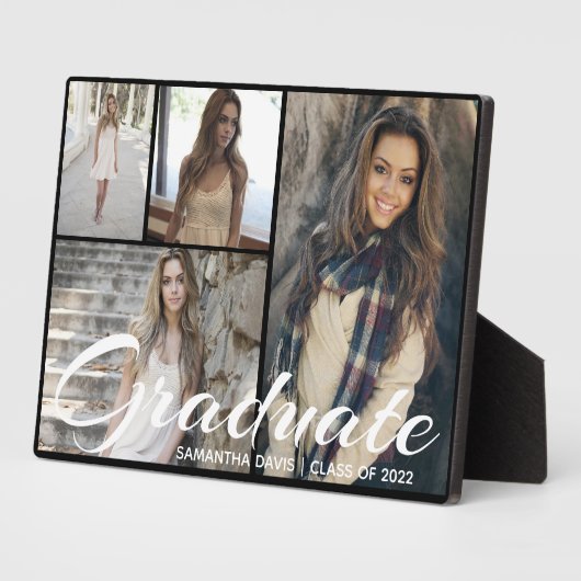 Personalisieren Sie die schwarze Bildkollektion. Fotoplatte (Seite)