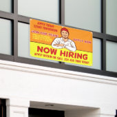 Personalisieren Sie die Techniker, die die Install Banner (Äußeres Gebäude)